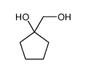 1-(hydroxymethyl)cyclopentan-1-ol结构式