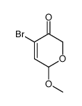 4-Bromo-6-methoxy-2H-pyran-3(6H)-one结构式