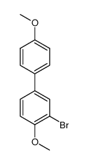 3-bromo-4,4'-dimethoxybiphenyl结构式