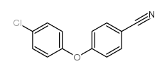 4-(4-氯苯氧基)苄腈结构式