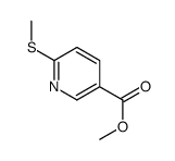 6-(甲基硫代)烟酸甲酯结构式