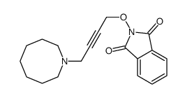 2-[4-(azocan-1-yl)but-2-ynoxy]isoindole-1,3-dione结构式
