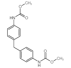 Carbamic acid,N,N'-(methylenedi-4,1-phenylene)bis-, C,C'-dimethyl ester结构式