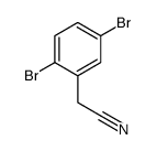 2-(2,5-二溴苯基)乙腈结构式