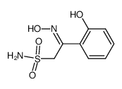 2-(hydroxyimino)-2-(2-hydroxyphenyl)ethane-1-sulfonamide结构式