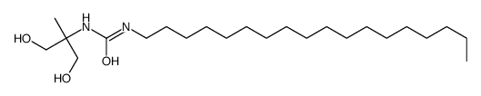 1-(1,3-dihydroxy-2-methylpropan-2-yl)-3-octadecylurea结构式