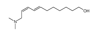 (7E,9Z)-11-(dimethylamino)undeca-7,9-dien-1-ol结构式