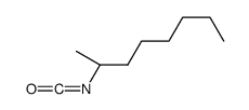 (R)-(-)-2-Octyl isocyanate结构式