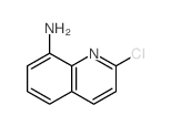 8-Quinolinamine,2-chloro-结构式
