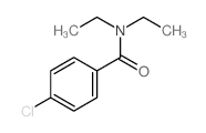 4-Chloro-N,N-diethylbenzaMide结构式