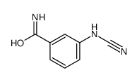 Benzamide, 3-(cyanoamino)- (9CI)结构式