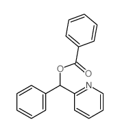 (phenyl-pyridin-2-yl-methyl) benzoate结构式