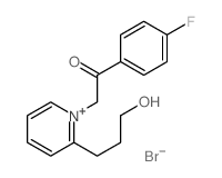 1-(4-fluorophenyl)-2-[2-(3-hydroxypropyl)-2H-pyridin-1-yl]ethanone结构式