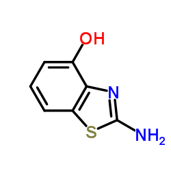 4-羟基-2-氨基苯并噻唑结构式