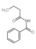 N-butyrylbenzamide结构式