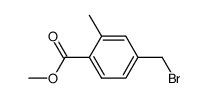 4-(溴甲基)-2-甲基苯甲酸甲酯结构式
