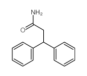 3,3-diphenylpropanamide结构式