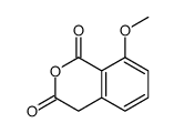 1H-2-Benzopyran-1,3(4H)-dione, 8-Methoxy-结构式