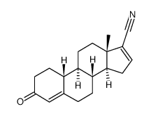 17-cyanoestra-4,16-dien-3-one结构式