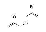 2-bromo-3-(2-bromoprop-2-enoxy)prop-1-ene结构式