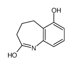 6-羟基-4,5-二氢-1H-苯并[b]氮杂革-2(3H)-酮结构式