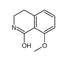 3,4-dihydro-8-Methoxyisoquinolin-1(2H)-one结构式