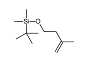 tert-butyl-dimethyl-(3-methylbut-3-enoxy)silane结构式
