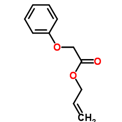 苯氧乙酸烯丙酯结构式