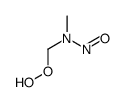 N-(hydroperoxymethyl)-N-methylnitrous amide结构式