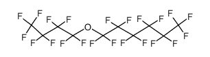 1,1,1,2,2,3,3,4,4,5,5,6,6-tridecafluoro-6-(perfluorobutoxy)hexane结构式