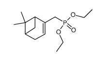Myrthenylphosphonsaeure-diaethylester结构式