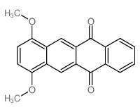 5,12-Naphthacenedione,7,10-dimethoxy-结构式