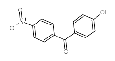 4-氯-4-硝基苯甲酮结构式