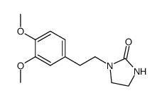 1-(3,4-dimethoxyphenethyl)imidazolidin-2-one结构式