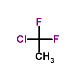 1-氯-1,1-二氟乙烷结构式