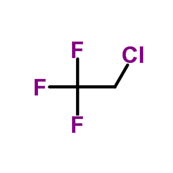 2-氯-1,1,1-三氟乙烷结构式