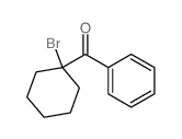 (1-bromocyclohexyl)-phenyl-methanone结构式