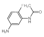 N-(5-氨基-2-氟苯基)乙酰胺结构式