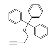 [but-3-ynoxy(diphenyl)methyl]benzene结构式