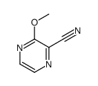 3-METHOXY-2-PYRAZINECARBONITRILE结构式