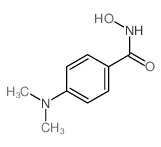 4-dimethylamino-N-hydroxy-benzamide结构式