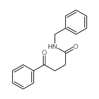 N-benzyl-4-oxo-4-phenyl-butanamide结构式