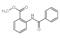 methyl 2-benzamidobenzoate结构式