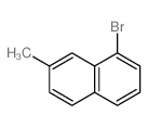 Naphthalene,1-bromo-7-methyl-结构式