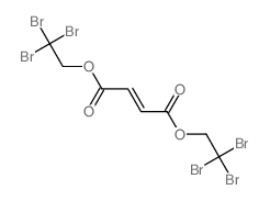 bis(2,2,2-tribromoethyl) but-2-enedioate结构式