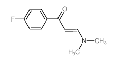 3-(DIMETHYLAMINO)-1-(4-FLUOROPHENYL)-2-PROPEN-1-ONE结构式