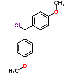 1,1'-(Chloromethylene)bis(4-methoxybenzene)结构式