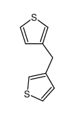 3-(thiophen-3-ylmethyl)thiophene结构式