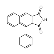 1H-Benz[f]isoindole-1,3(2H)-dione, 4-phenyl-结构式