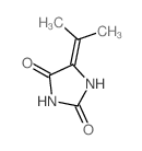 5-propan-2-ylideneimidazolidine-2,4-dione结构式